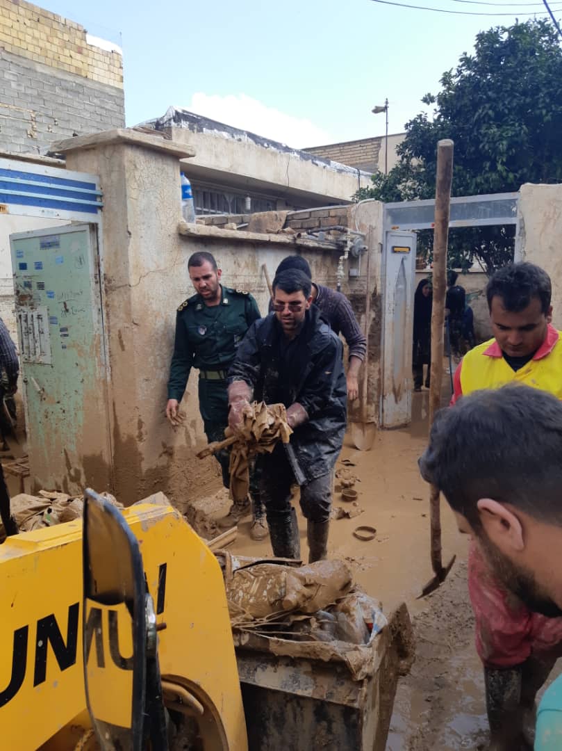 کمک رسانی شهرک صنعتی بزرگ شیراز به محله سعدی