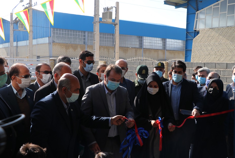 افتتاحیه شرکت تولیدی در شهرک شیراز