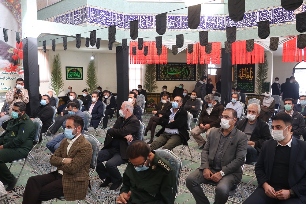 برگزاری اولین سالگرد سردار دلها حاج قاسم سلیمانی در شهرک صنعتی بزرگ شیراز