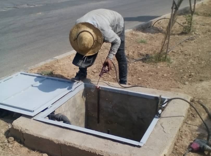 نصب درب شیرهای سطح شهرک صنعتی