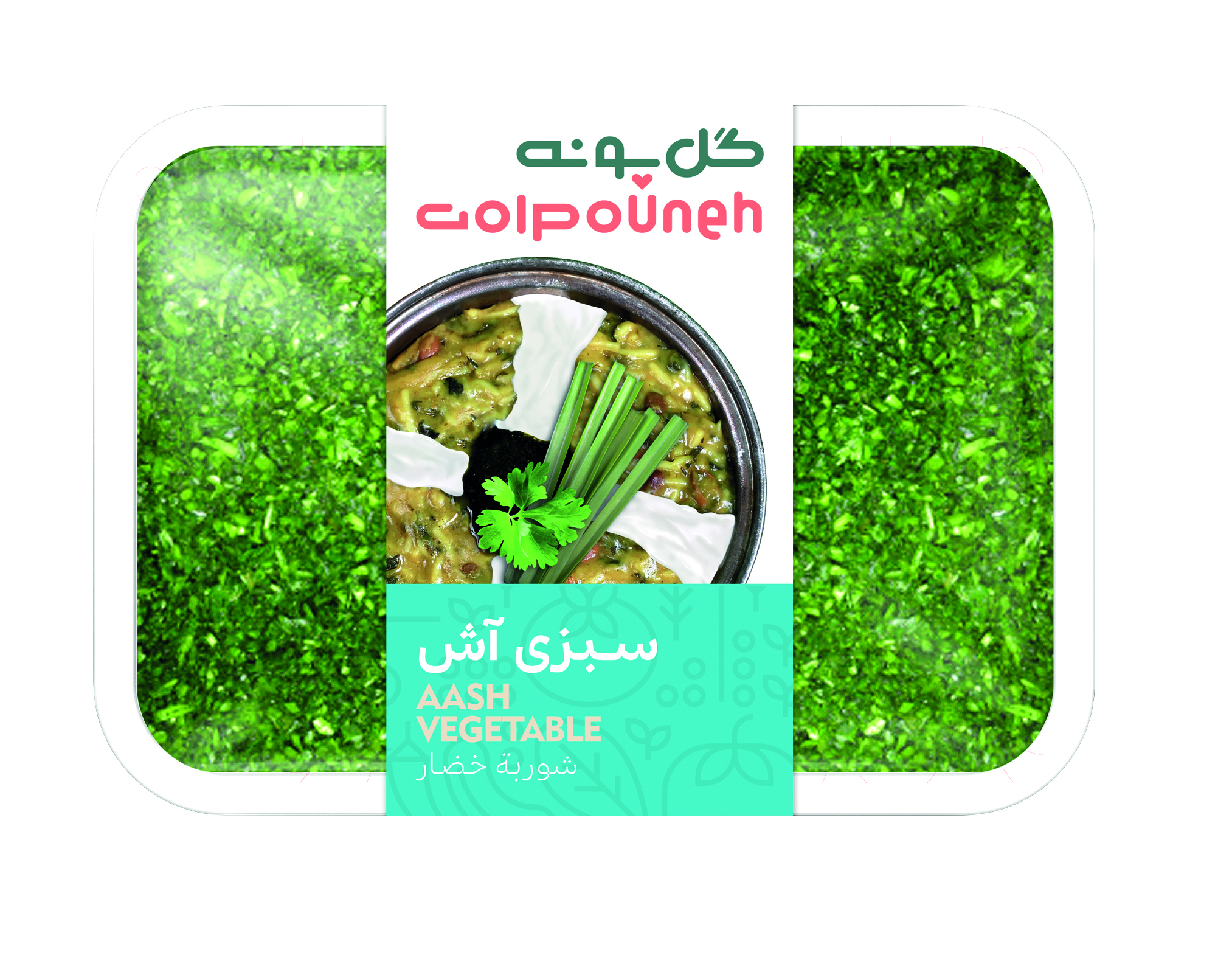 سبزی آش 400 گرمی تازه گل پونه
