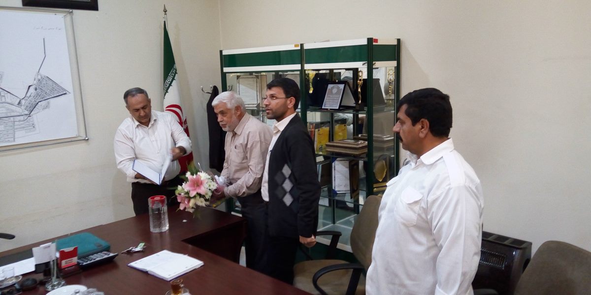 برگزاری مراسم تجلیل از همکار بازنشسته سرهنگ علی اصغر فراز