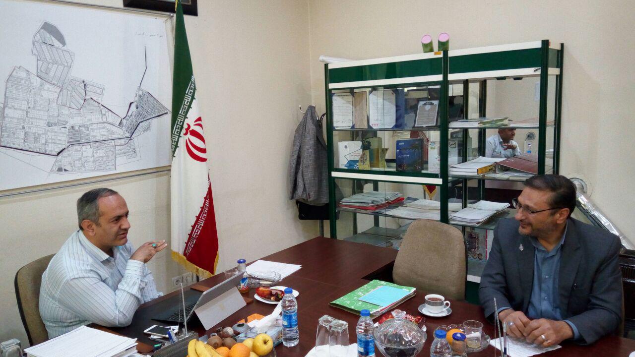 نشست مدیران شعبه 3 تامین اجتماعی با مدیرعامل شرکت خدماتی شهرک صنعتی بزرگ شیراز